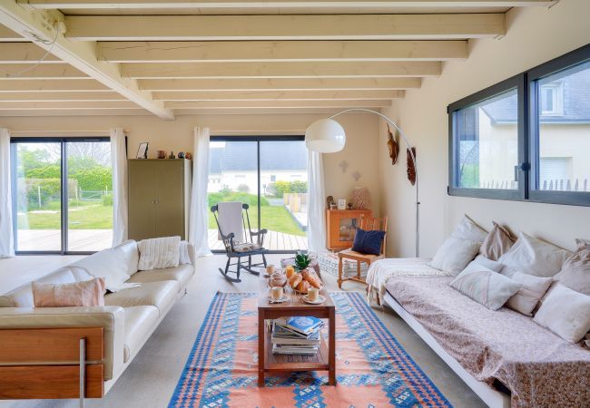 Ferienhaus in Penmarch - 1 km vom Strand von Pors Carn, Haus für 6 Ferienhaus in Penmarch - 1 km vom Strand von Pors Carn, Haus für 6