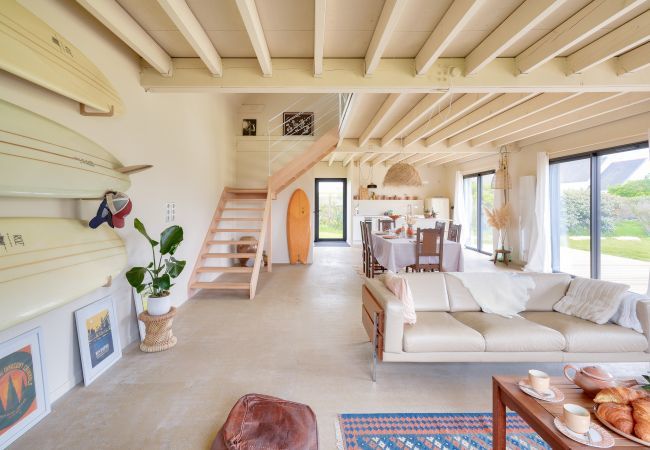 Ferienhaus in Penmarch - 1 km vom Strand von Pors Carn, Haus für 6 Ferienhaus in Penmarch - 1 km vom Strand von Pors Carn, Haus für 6