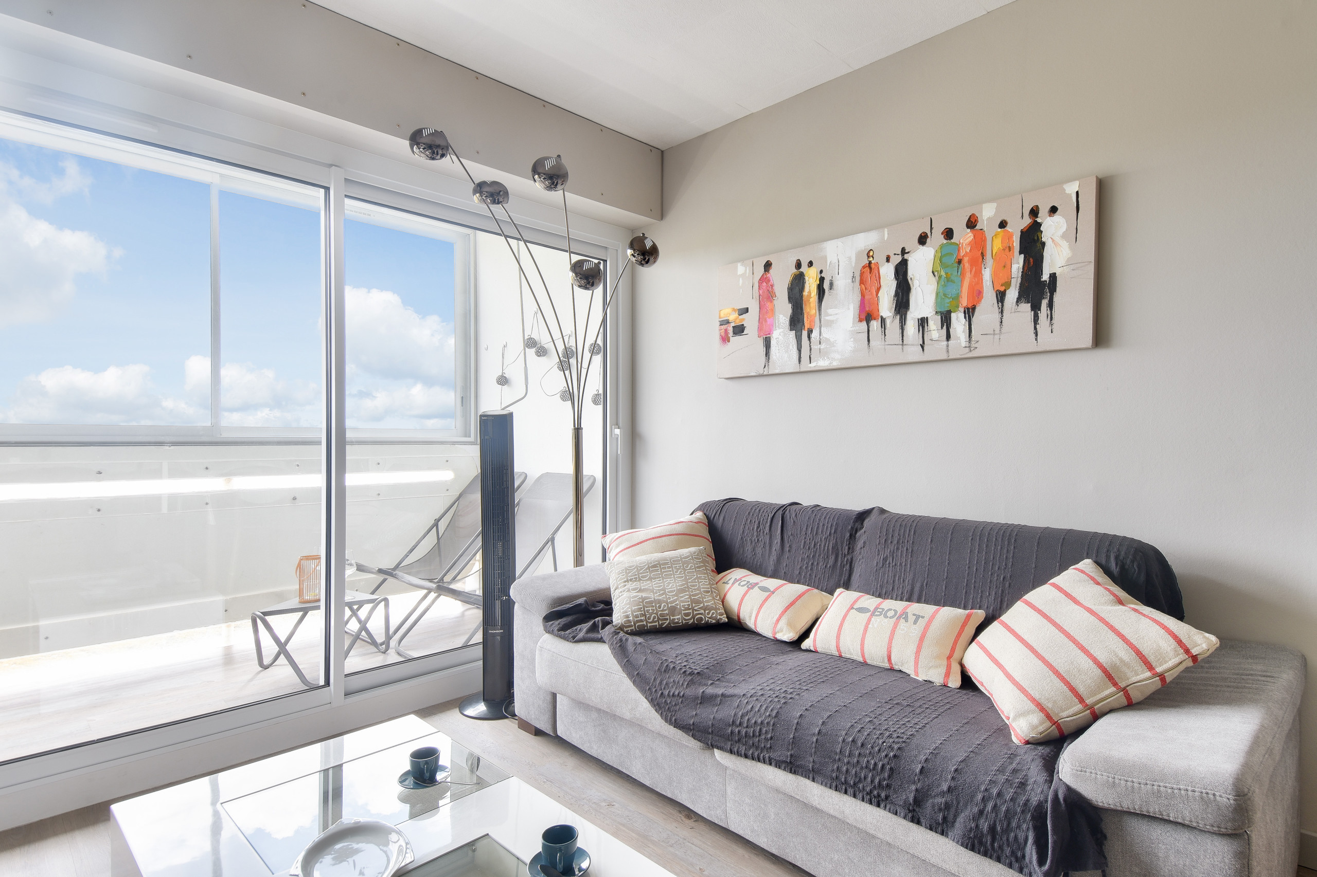  in St. Hilaire de Riez - Wohnung für 4, Meerblick und Füße im Wasser