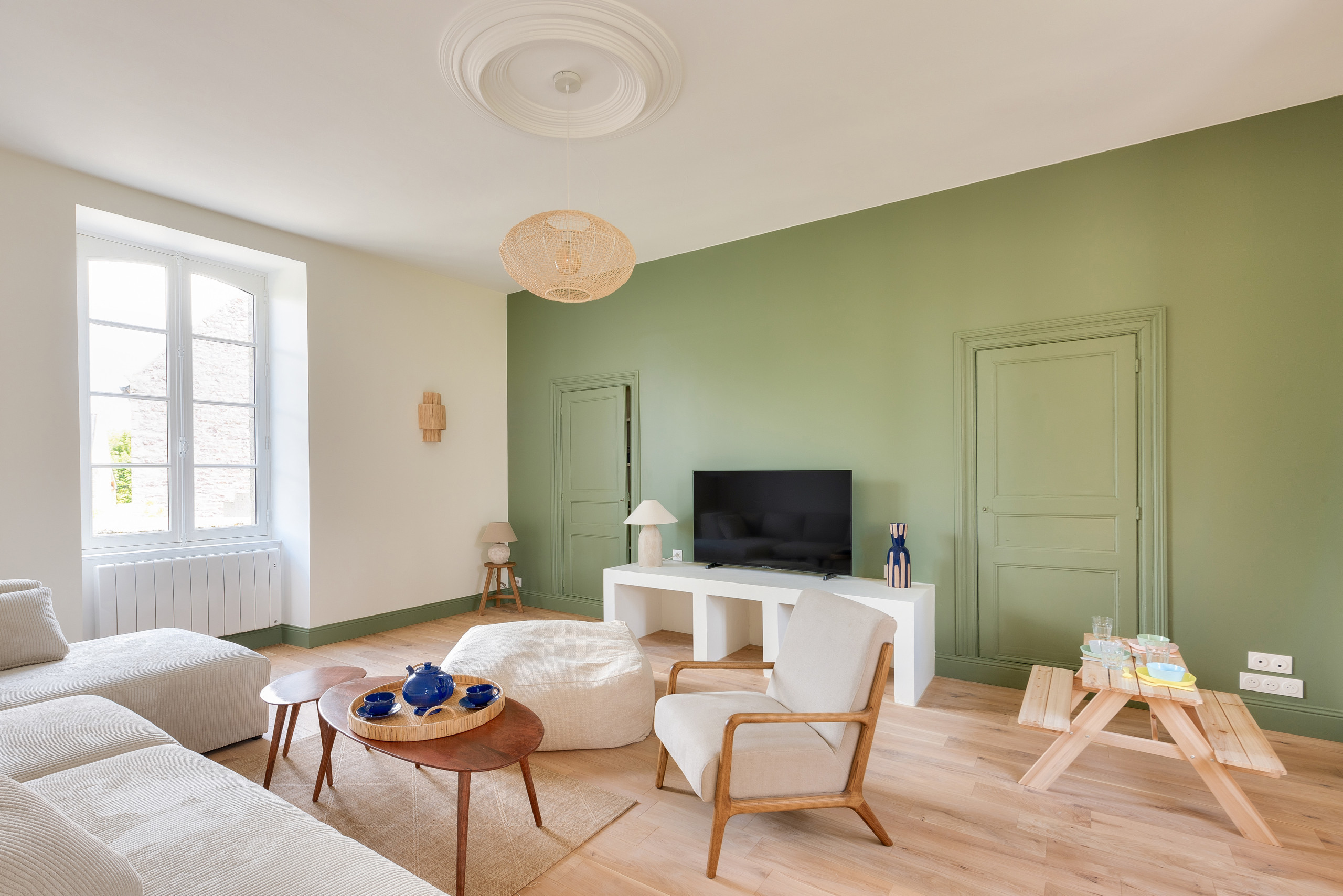  in Pléboulle - Familienhaus für 12 Erwachsene und 2 Kinder