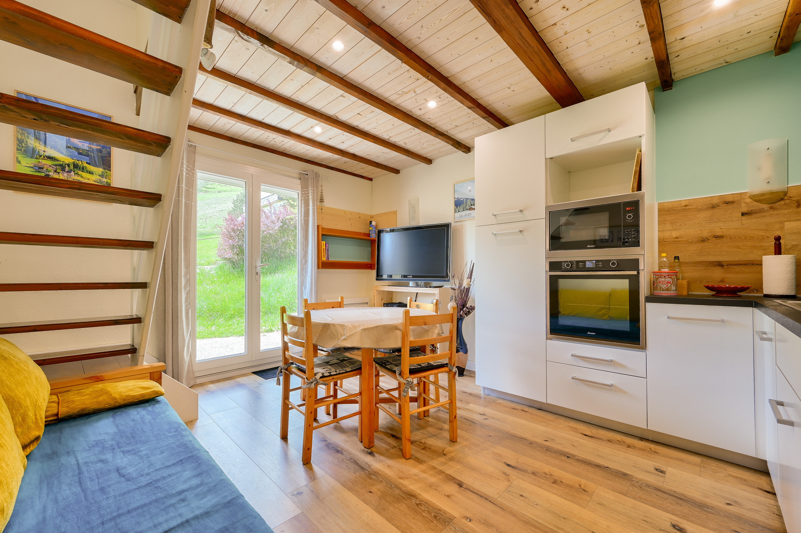 freistehendes Haus in Adervielle-Pouchergues - Chalet para 6 con terraza - a 400 m de las pistas