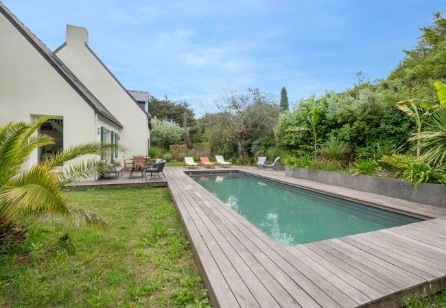 Ferienhaus in Piriac-sur-Mer -  Haus für 8 - Beheiztes Schwimmbad - 100 m vom Strand entfernt Ferienhaus in Piriac-sur-Mer -  Haus für 8 - Beheiztes Schwimmbad - 100 m vom Strand entfernt