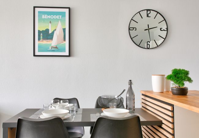 Ferienwohnung in Bénodet - Meerblick - 160 m vom Strand entfernt - Apartment für 4 Personen Ferienwohnung in Bénodet - Meerblick - 160 m vom Strand entfernt - Apartment für 4 Personen