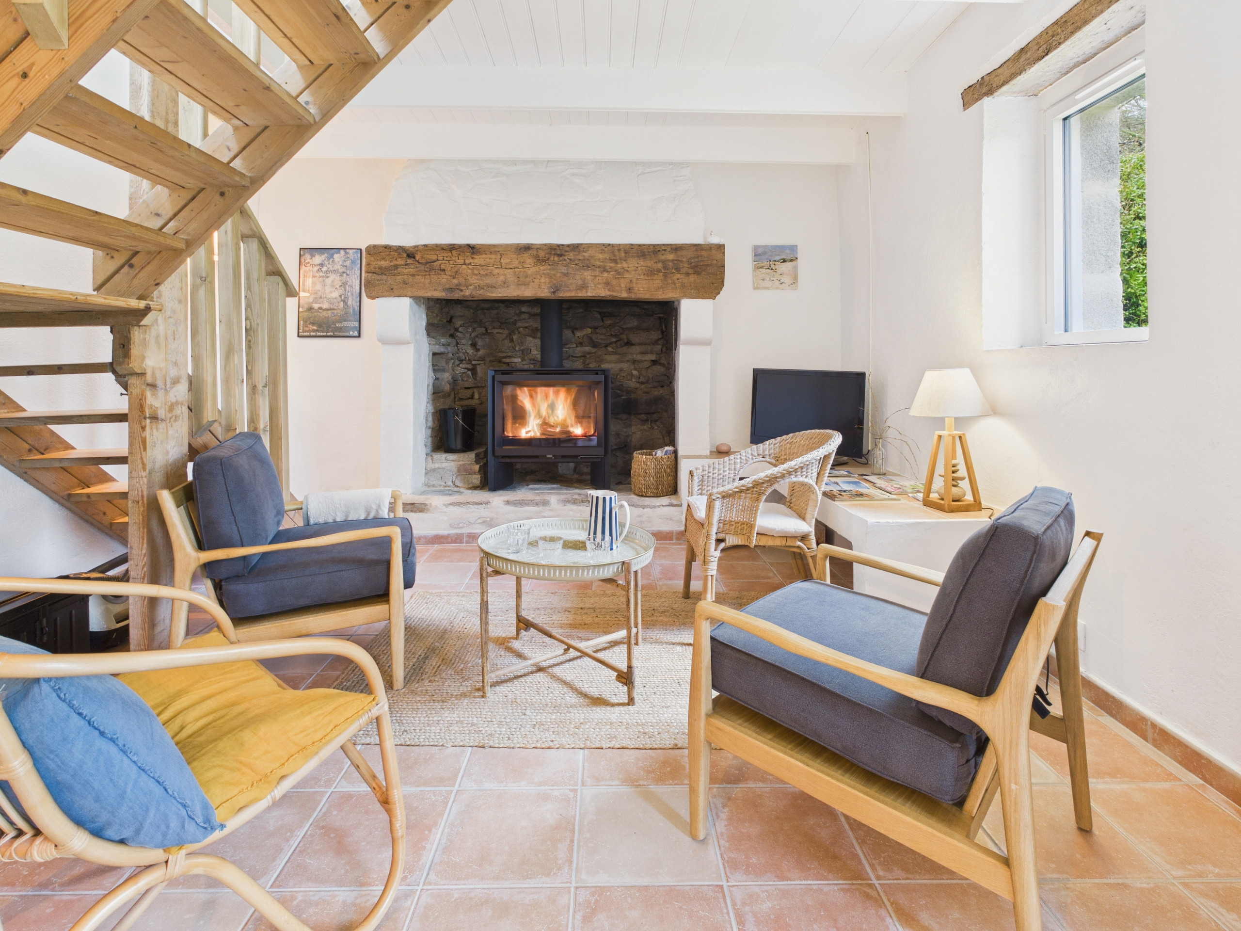  in Saint-Jean-Trolimon - Sch&ouml;nes Haus auf dem Land f&uuml;r 4 