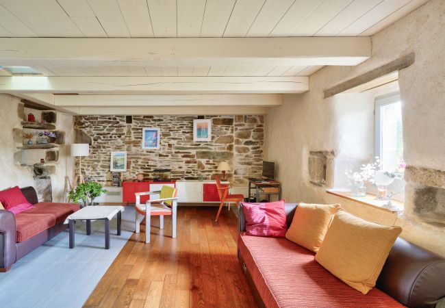 Ferienhaus in Plovan - 1km vom Strand, charmantes Haus für 6