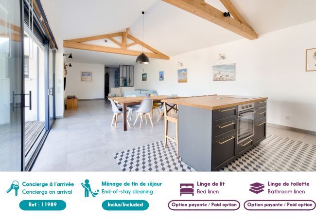 Ferienhaus in Longeville-sur-Mer - Fantastisches Haus für 8 - Les Conches Ferienhaus in Longeville-sur-Mer - Fantastisches Haus für 8 - Les Conches