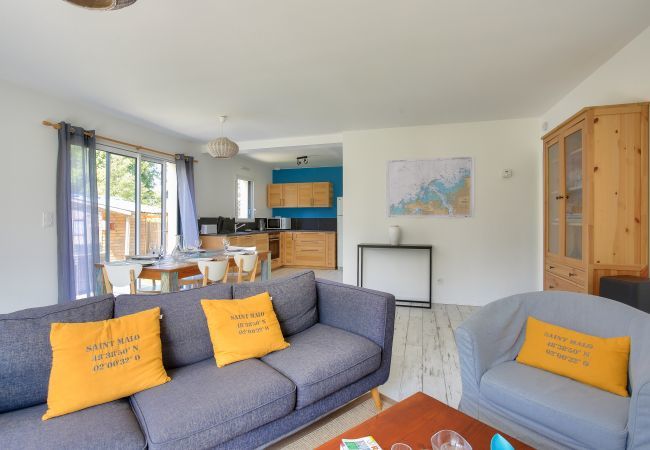 Ferienhaus in Saint-Lunaire - 10 min vom Großen Strand entfernt - 3* Haus Ferienhaus in Saint-Lunaire - 10 min vom Großen Strand entfernt - 3* Haus