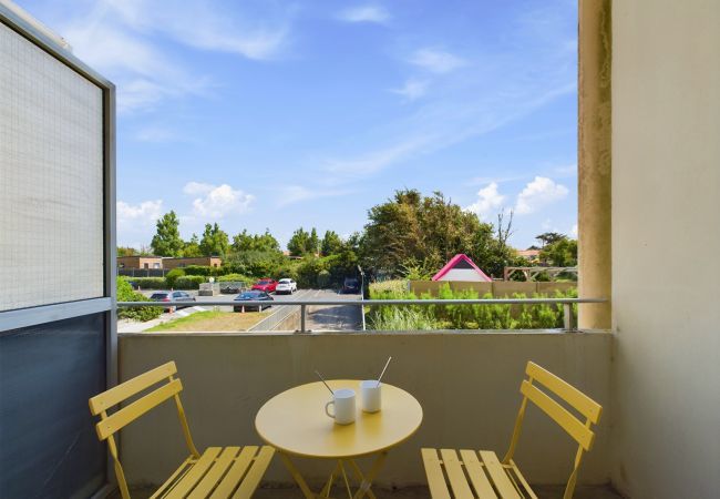 Ferienwohnung in Saint-Hilaire-de-Riez - 150m von der Corniche, Mezzanine-Appartement für 4 Ferienwohnung in Saint-Hilaire-de-Riez - 150m von der Corniche, Mezzanine-Appartement für 4