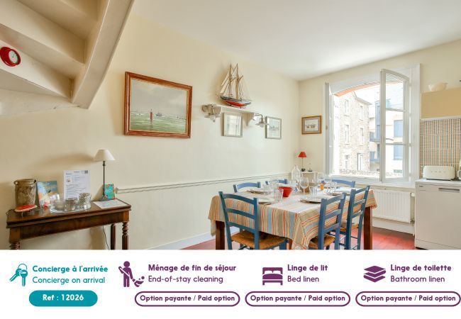 Ferienhaus in Dinard -  50 m vom Strand von Prieuré entfernt - Haus für 6 Personen Ferienhaus in Dinard -  50 m vom Strand von Prieuré entfernt - Haus für 6 Personen