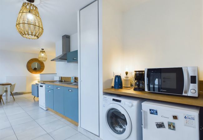 Ferienwohnung in Pléneuf-Val-André - Wohnung für 2 - 50 m zum Strand von Val André Ferienwohnung in Pléneuf-Val-André - Wohnung für 2 - 50 m zum Strand von Val André