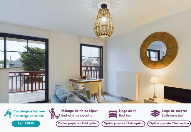 Ferienwohnung in Pléneuf-Val-André - Wohnung für 2 - 50 m zum Strand von Val André Ferienwohnung in Pléneuf-Val-André - Wohnung für 2 - 50 m zum Strand von Val André