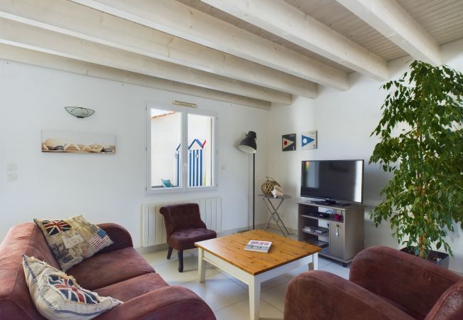 Ferienhaus in Saint-Gilles-Croix-de-Vie - Haus für 8 mit Garten, 600m bis zum Strand Ferienhaus in Saint-Gilles-Croix-de-Vie - Haus für 8 mit Garten, 600m bis zum Strand