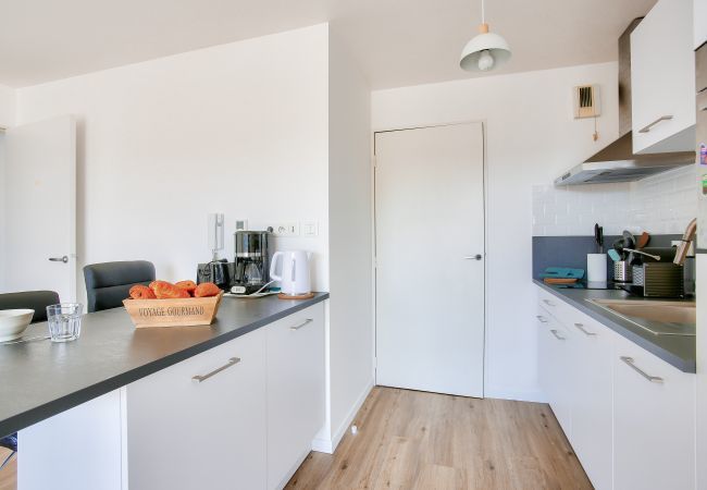 Ferienwohnung in Pléneuf-Val-André - Stadtzentrum Pléneuf Val André, Wohnung für 4 Ferienwohnung in Pléneuf-Val-André - Stadtzentrum Pléneuf Val André, Wohnung für 4