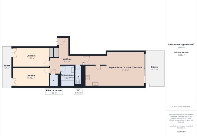 Ferienwohnung in Saint-Gilles-Croix-de-Vie - Meerblick – Apartment für 6 Personen in St. Gilles Ferienwohnung in Saint-Gilles-Croix-de-Vie - Meerblick – Apartment für 6 Personen in St. Gilles