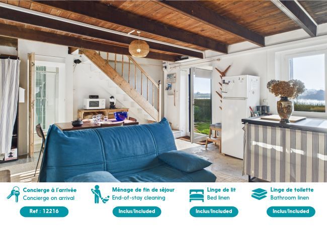 Ferienhaus in Plouguerneau - Haus mit Meerblick für 2 Personen in Plouguerneau Ferienhaus in Plouguerneau - Haus mit Meerblick für 2 Personen in Plouguerneau