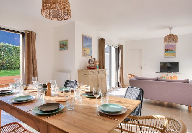 Ferienhaus in Saint-Briac-sur-Mer - Helles Haus für 8 Personen mit großem Garten Ferienhaus in Saint-Briac-sur-Mer - Helles Haus für 8 Personen mit großem Garten