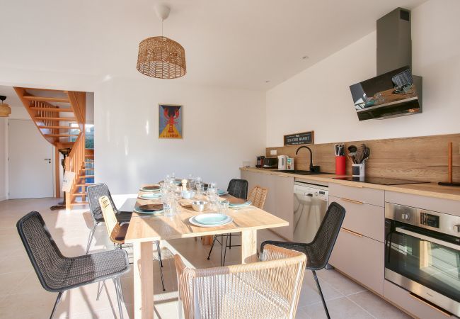 Ferienhaus in Saint-Briac-sur-Mer - Helles Haus für 8 Personen mit großem Garten Ferienhaus in Saint-Briac-sur-Mer - Helles Haus für 8 Personen mit großem Garten