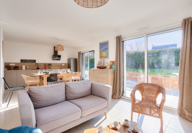 Ferienhaus in Saint-Briac-sur-Mer - Helles Haus für 8 Personen mit großem Garten Ferienhaus in Saint-Briac-sur-Mer - Helles Haus für 8 Personen mit großem Garten