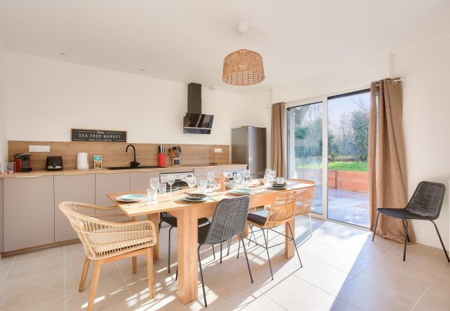 Ferienhaus in Saint-Briac-sur-Mer - Helles Haus für 8 Personen mit großem Garten Ferienhaus in Saint-Briac-sur-Mer - Helles Haus für 8 Personen mit großem Garten