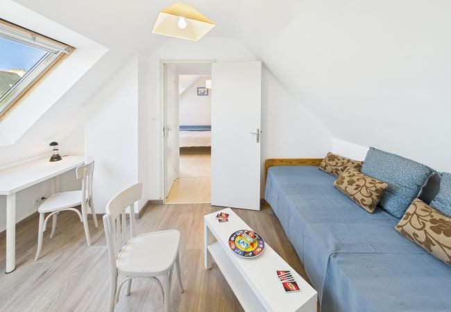 Ferienhaus in Le Guilvinec - Haus mit Veranda für 6, 400 m vom Strand entfernt Ferienhaus in Le Guilvinec - Haus mit Veranda für 6, 400 m vom Strand entfernt