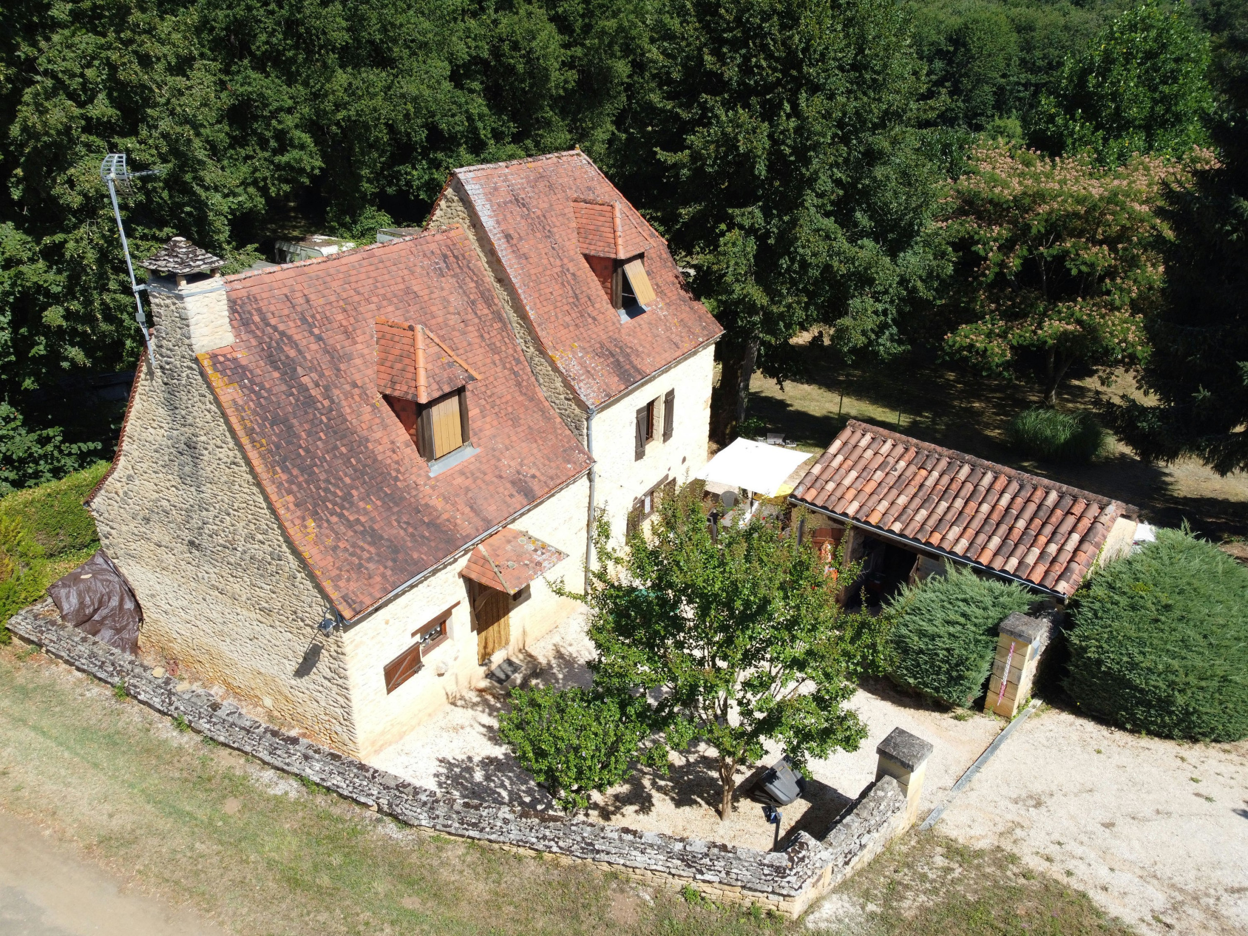  in Saint-Crépin-et-Carlucet - Landhaus für 6 Personen mit Pool und Garten