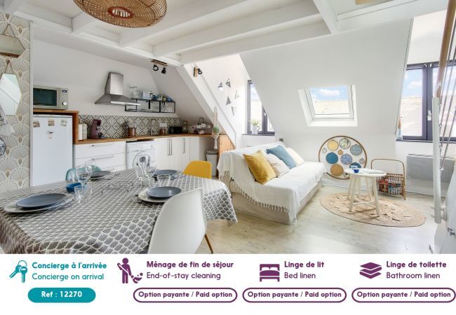 Ferienwohnung in Dinard - Apartment für 4, 200 m vom Strand von entfernt Ferienwohnung in Dinard - Apartment für 4, 200 m vom Strand von entfernt