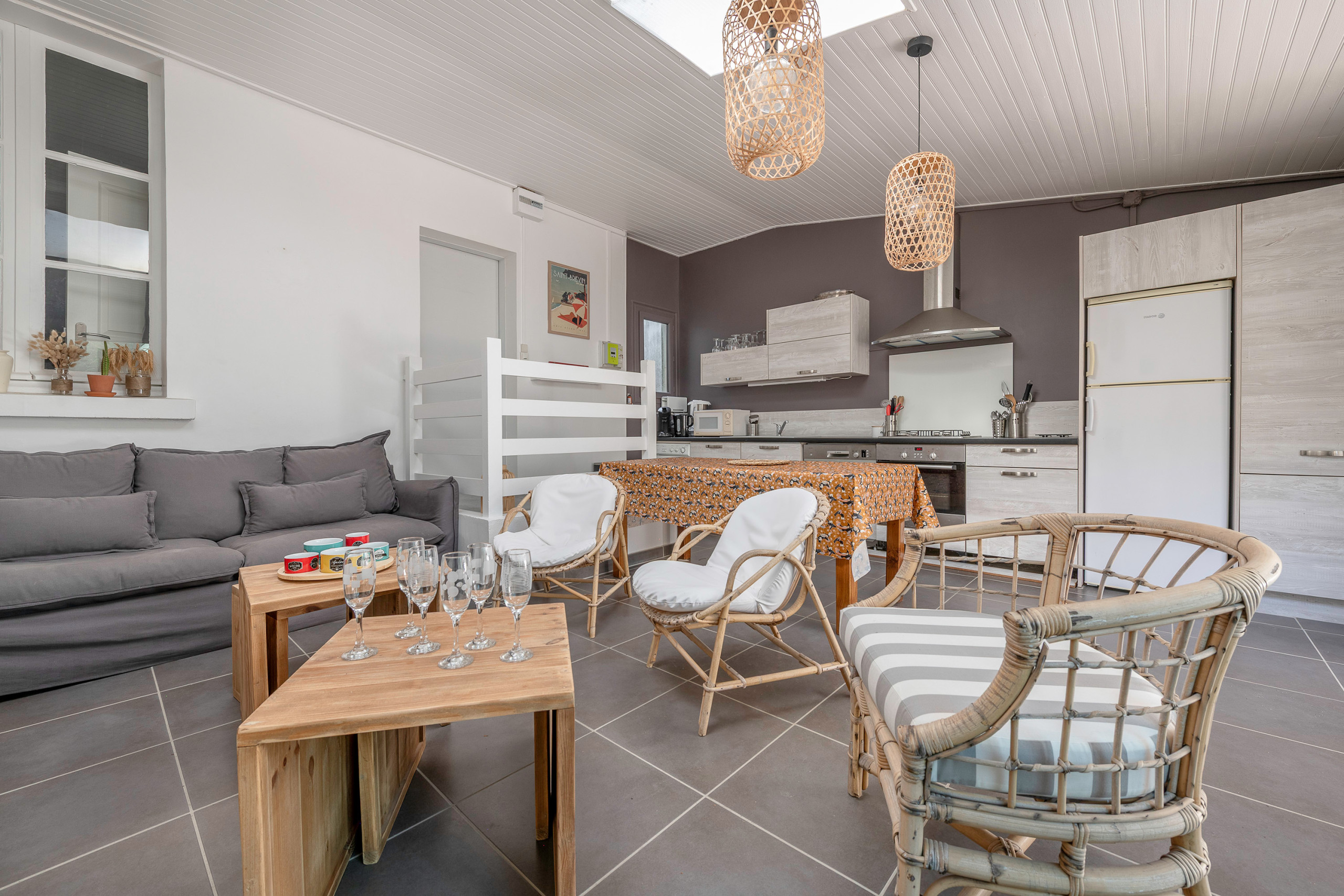  in Saint-Brevin-les-Pins - Patio-Wohnung 100 m vom Strand entfernt