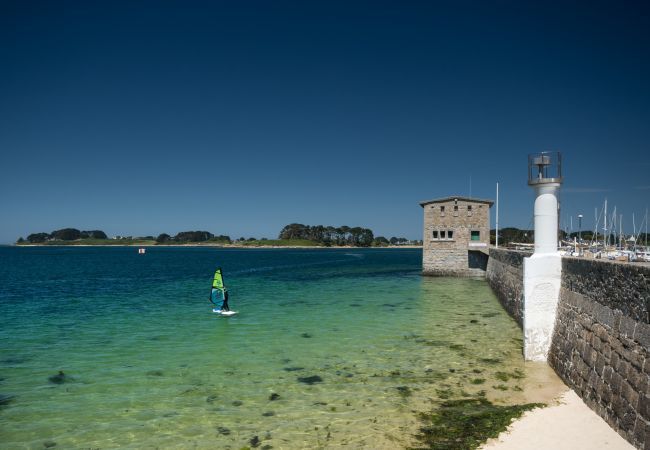 Ferienhaus in Landéda - Außergewöhnliche Aussicht – Haus für 4 – 100 m Strand Ferienhaus in Landéda - Außergewöhnliche Aussicht – Haus für 4 – 100 m Strand