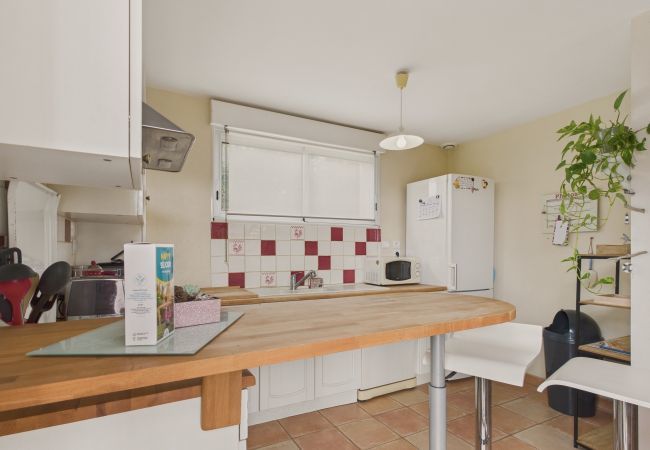 Ferienhaus in Fouesnant - Haus 8 Personen mit großem Garten - Beg Meil Ferienhaus in Fouesnant - Haus 8 Personen mit großem Garten - Beg Meil