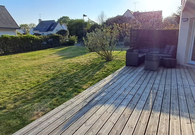 Ferienhaus in Fouesnant - Haus 8 Personen mit großem Garten - Beg Meil Ferienhaus in Fouesnant - Haus 8 Personen mit großem Garten - Beg Meil