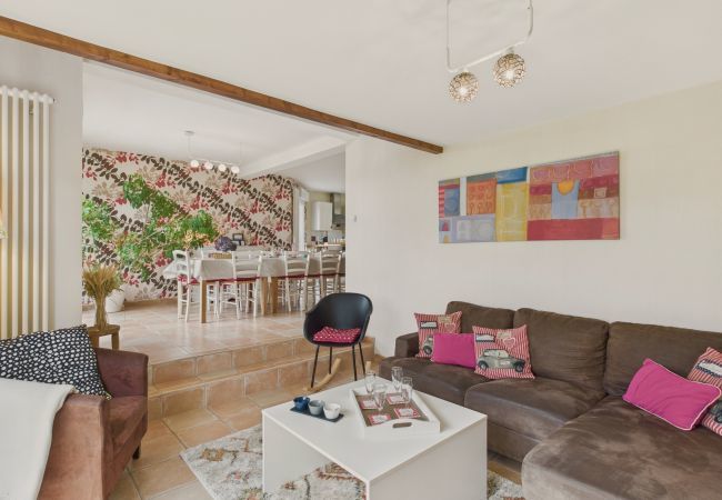 Ferienhaus in Fouesnant - Haus 8 Personen mit großem Garten - Beg Meil Ferienhaus in Fouesnant - Haus 8 Personen mit großem Garten - Beg Meil