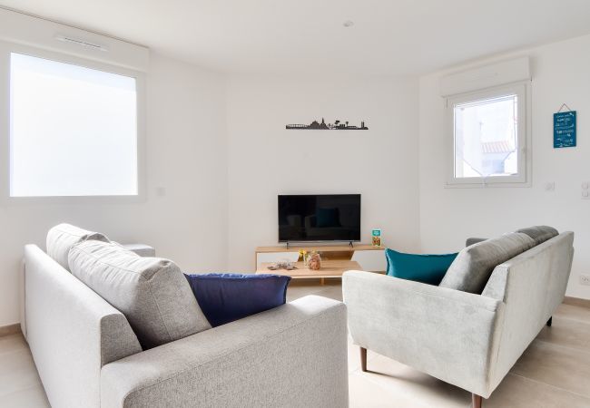 Ferienhaus in Noirmoutier-en-l´Ile - Haus für 8, 200 m vom Meer und 500 Hafen entfernt Ferienhaus in Noirmoutier-en-l´Ile - Haus für 8, 200 m vom Meer und 500 Hafen entfernt