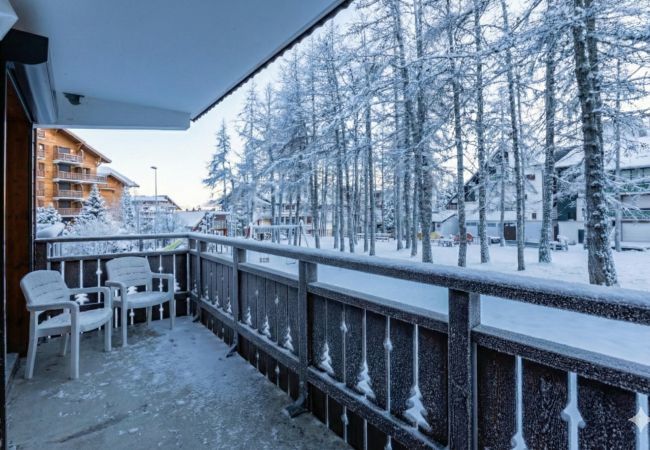 Ferienwohnung in Le Dévoluy - La Joue du Loup, Apartment für 4 Personen, Balkon