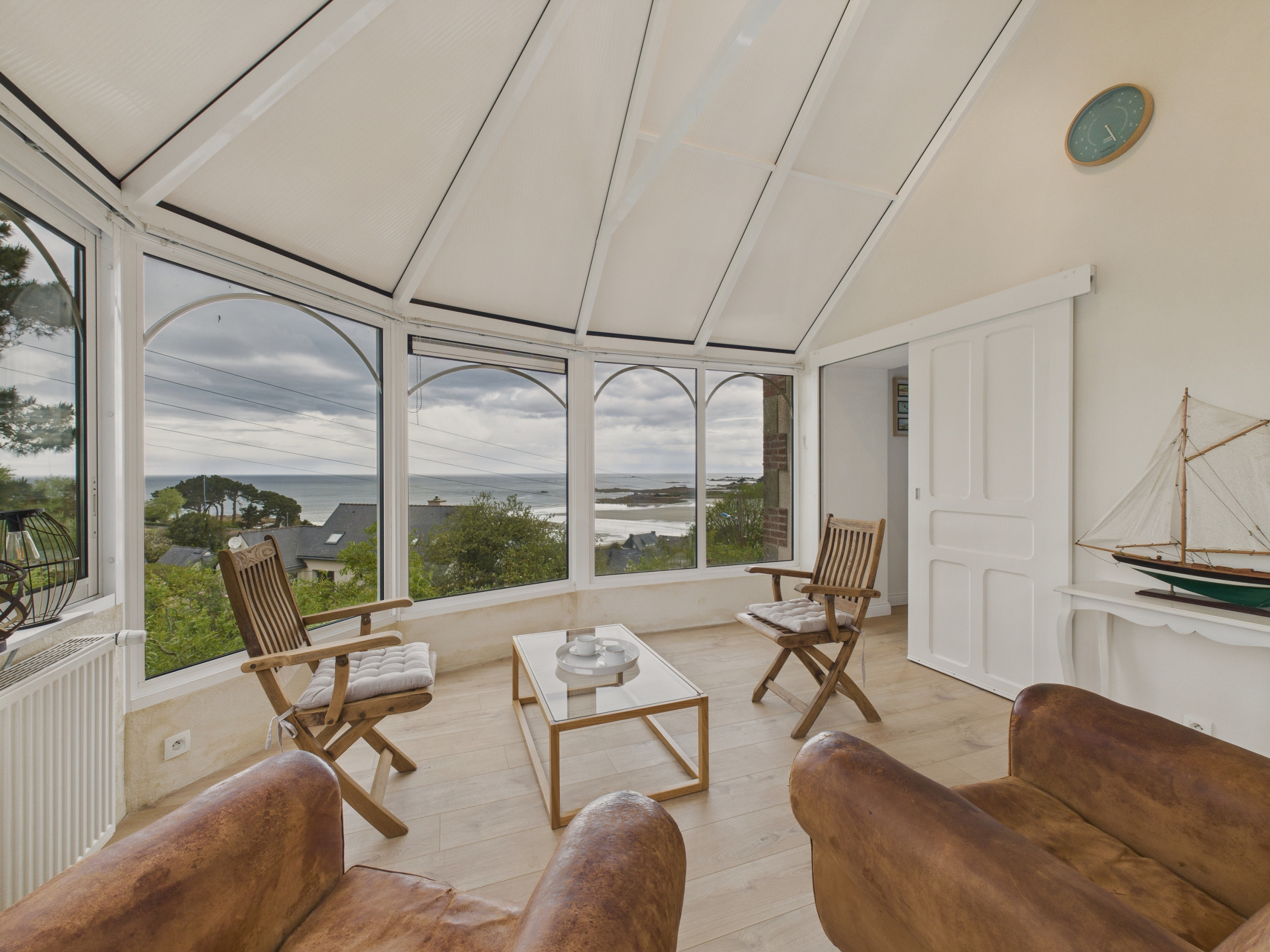  in Trévou-Tréguignec -  Tolle Aussicht - Haus für 6 - 650 m Strand 
