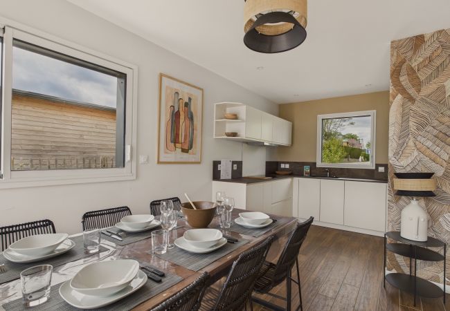 Ferienhaus in Fouesnant - Neues Haus mit Terrasse und Garten für 6 Personen Ferienhaus in Fouesnant - Neues Haus mit Terrasse und Garten für 6 Personen