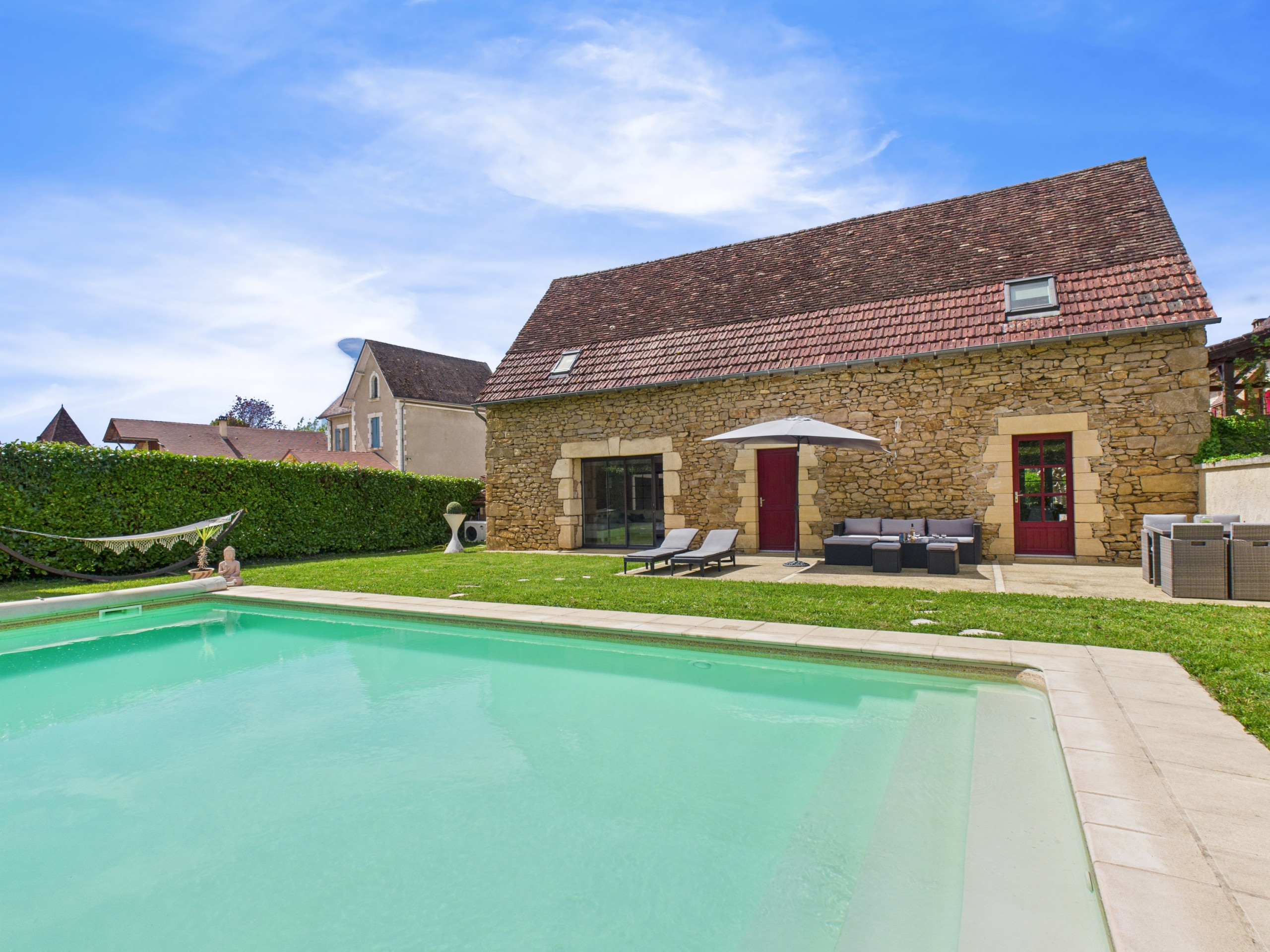  in Saint-Julien-de-Lampon - Schönes Haus für 6 – Pool – Dordogne
