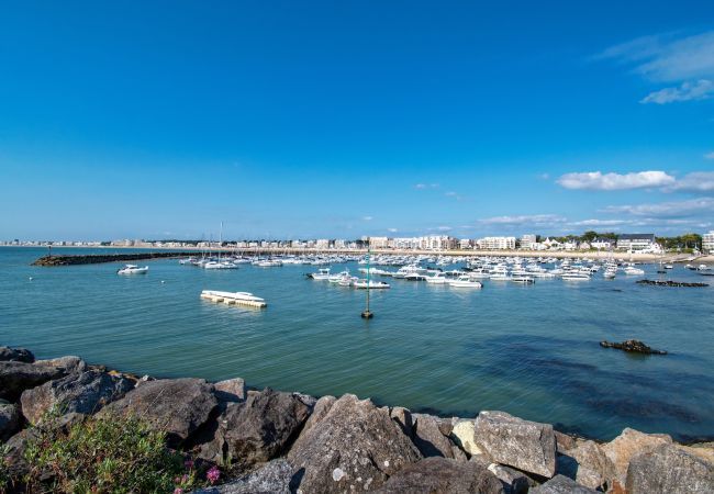 Ferienwohnung in Pornichet - Meerblick - Apartment für 6 - 5 m vom Strand entfernt Ferienwohnung in Pornichet - Meerblick - Apartment für 6 - 5 m vom Strand entfernt