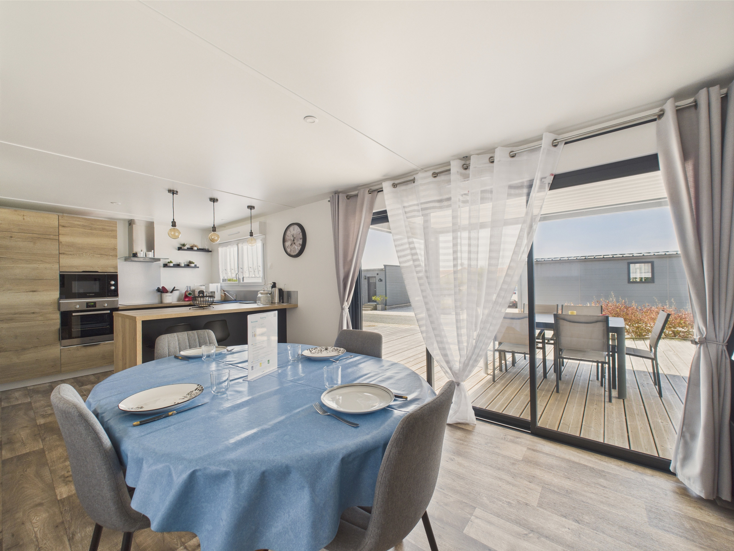 freistehendes Haus in Bretignolles-sur-Mer - Chalet für 6 in einer Wohnanlage mit Pool