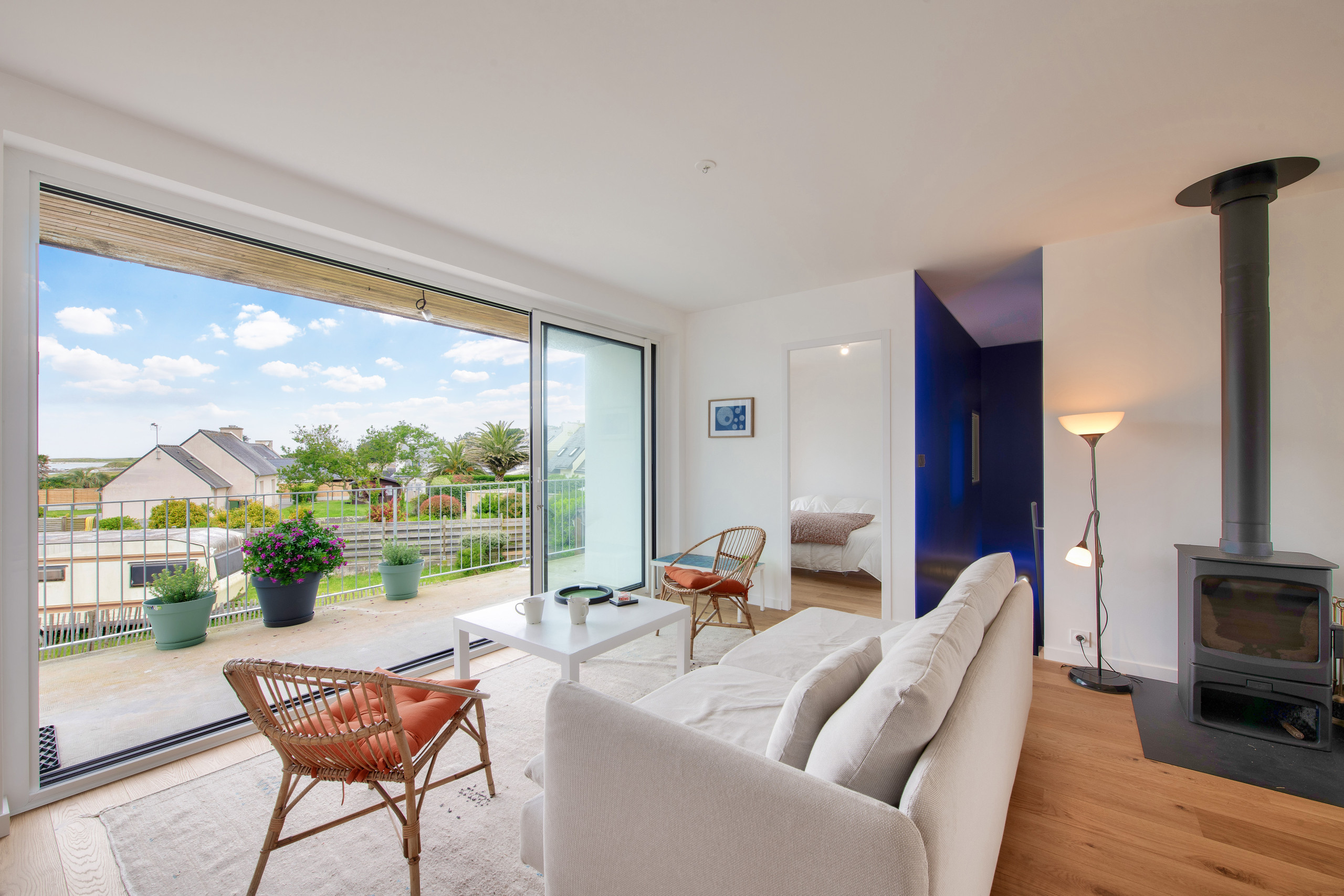  in Plouguerneau - Meerblick – Haus für 6 mit Balkon – Garten