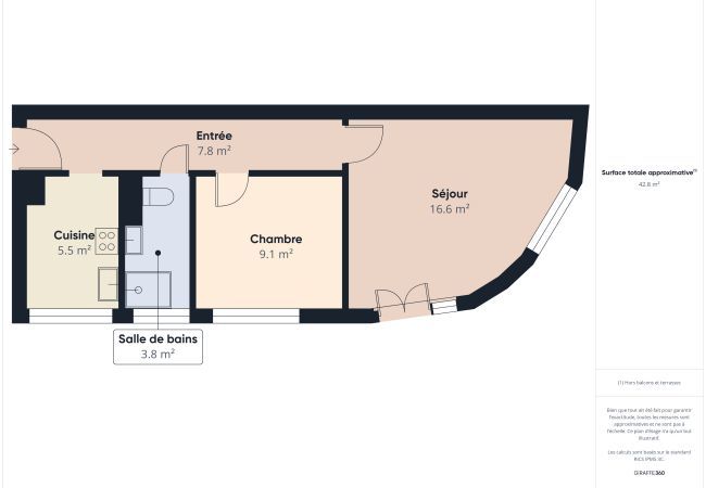 Ferienwohnung in Concarneau - Apartment für 2 im Stadtzentrum Ferienwohnung in Concarneau - Apartment für 2 im Stadtzentrum