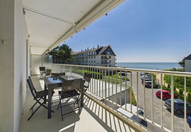 Ferienwohnung in Pornichet - Meerblick – Wohnung für 4 – Großer Balkon