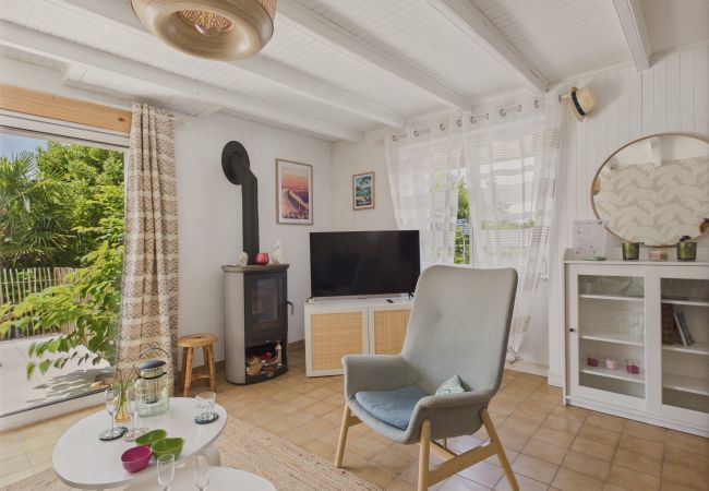 Ferienhaus in Fouesnant - Garten und Terrasse – 4 Erwachsene und 1 Kind Ferienhaus in Fouesnant - Garten und Terrasse – 4 Erwachsene und 1 Kind