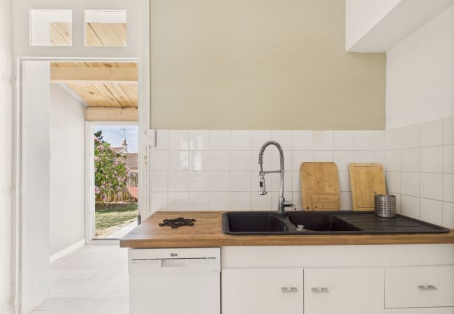 Ferienhaus in Saint-Gilles-Croix-de-Vie - Haus für 6 mit Garten in Zentrumsnähe Ferienhaus in Saint-Gilles-Croix-de-Vie - Haus für 6 mit Garten in Zentrumsnähe