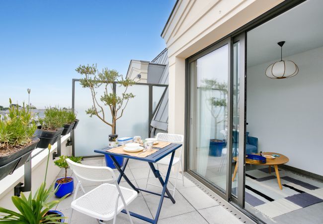 Studio in Dinard - Aufenthalt für 2, Balkon, 700m vom Strand entfernt