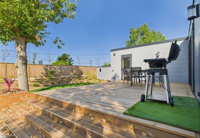 Chalet in Saint-Gilles-Croix-de-Vie - Chalet mit Pool für 4 Erwachsene / 2 Kinder Chalet in Saint-Gilles-Croix-de-Vie - Chalet mit Pool für 4 Erwachsene / 2 Kinder