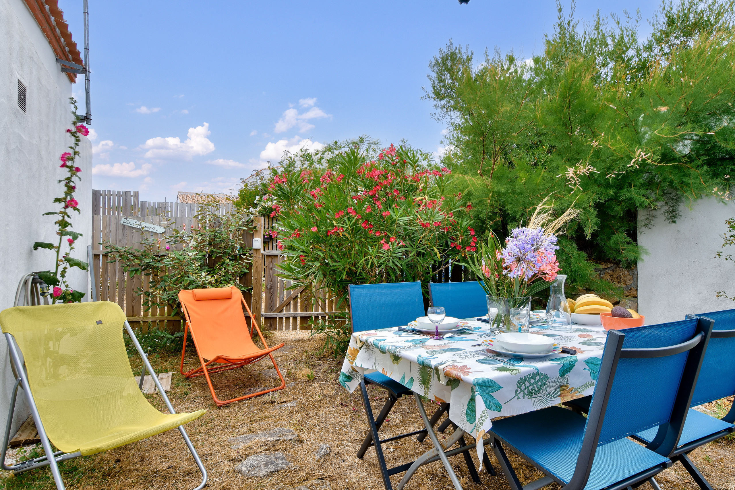  in L'Epine - 300 m vom Strand - Kleines Haus mit Garten für 3