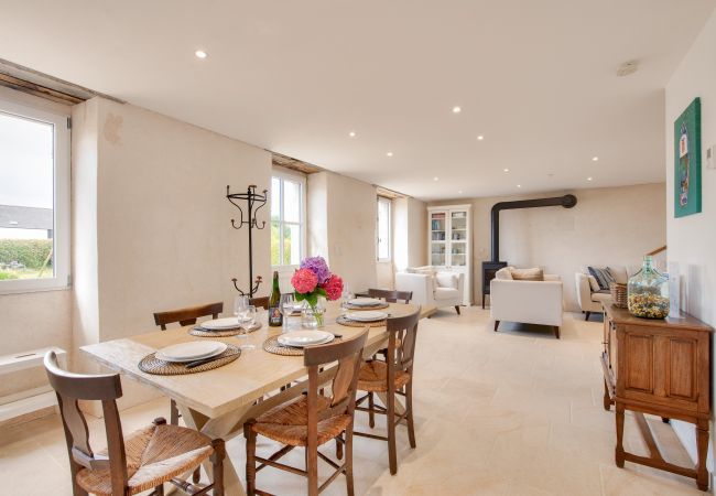 Ferienhaus in Kerlouan - 800 m vom Strand, Haus für 6 Personen mit Garten Ferienhaus in Kerlouan - 800 m vom Strand, Haus für 6 Personen mit Garten