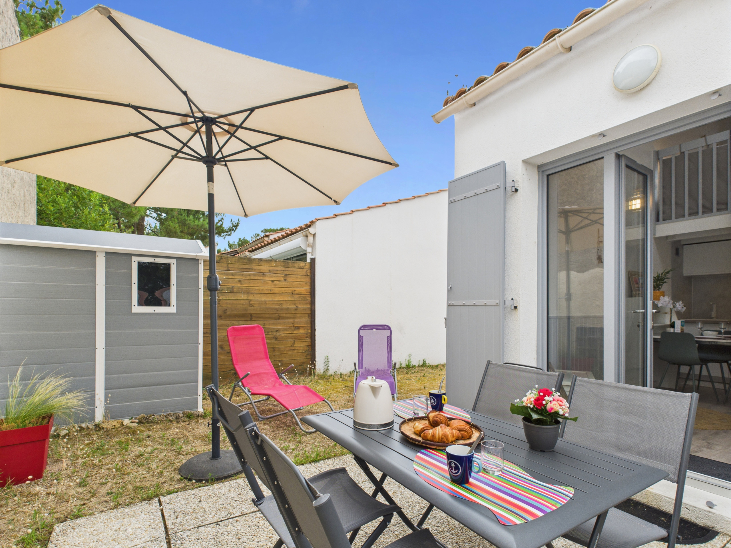  in La Tranche-sur-Mer - 750 m vom Strand entfernt – Studio mit Garten für 2