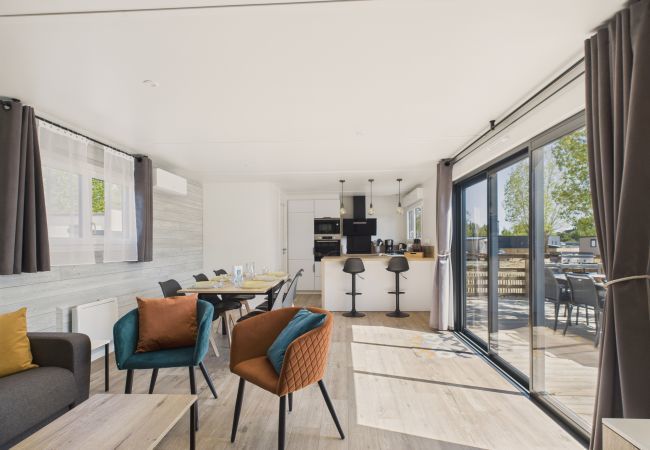 Chalet in Saint-Gilles-Croix-de-Vie - Chalet für 6 Personen mit Gemeinschaftspool Chalet in Saint-Gilles-Croix-de-Vie - Chalet für 6 Personen mit Gemeinschaftspool