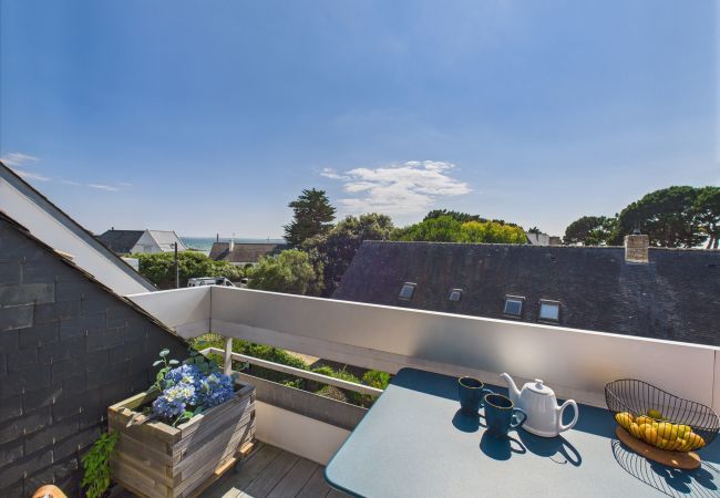 Ferienwohnung in Carnac - Meerblick - 100 m vom Strand - Wohnung für 4  Ferienwohnung in Carnac - Meerblick - 100 m vom Strand - Wohnung für 4